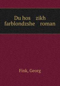 Du hos zikh farblondzshe roman