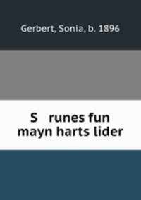 S runes fun mayn harts lider