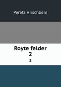 Royte felder. 2