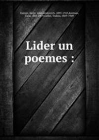 Lider un poemes :