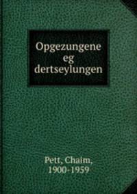 Opgezungene eg dertseylungen