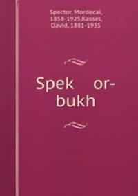 Spek? or-bukh
