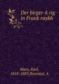 Der birger-k?rig in Frank?raykh