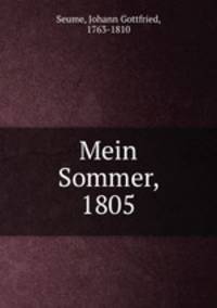 Mein Sommer. 1805