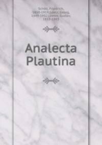 Analecta Plautina