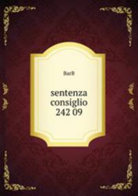 sentenza consiglio 242 09