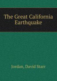 The Great California Earthquake