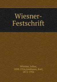 Wiesner-Festschrift