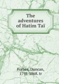 The adventures of Hatim Tai