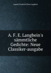 A. F. E. Langbein