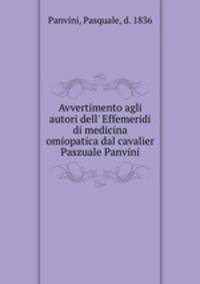 Avvertimento agli autori dell