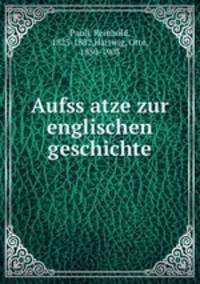 Aufss?atze zur englischen geschichte