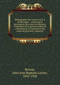 Bibliographie de l