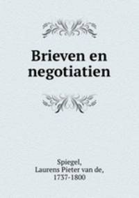 Brieven en negotiatien