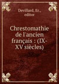 Chrestomathie de l