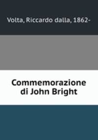 Commemorazione di John Bright