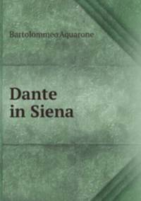 Dante in Siena