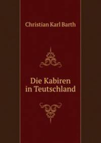 Die Kabiren in Teutschland