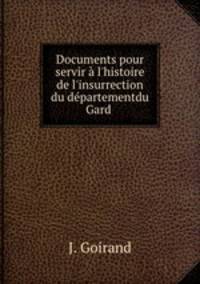 Documents pour servir a l