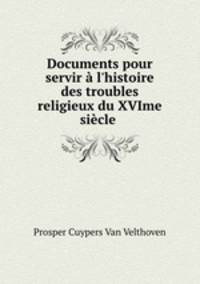 Documents pour servir a l