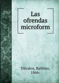 Las ofrendas microform