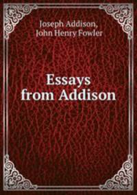 Essays from Addison