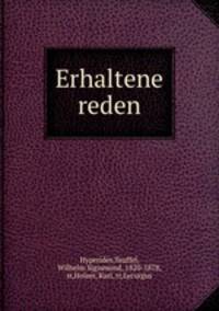 Erhaltene reden