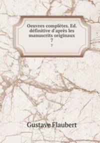 Oeuvres completes. Ed. definitive d