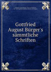 Gottfried August Burger