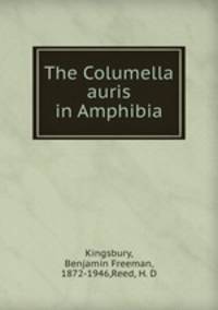 The Columella auris in Amphibia