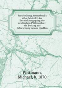 Zur Stellung Avencebrol