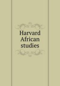 Harvard African studies