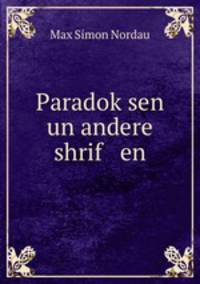 Paradok?sen un andere shrif en