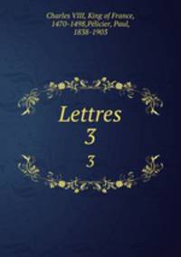 Lettres. 3