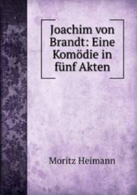 Joachim von Brandt: Eine Komodie in funf Akten