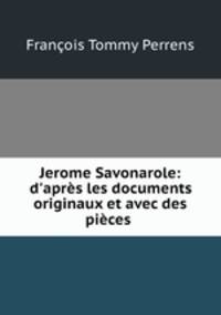 Jerome Savonarole: d