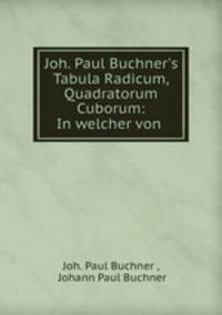 Joh. Paul Buchner