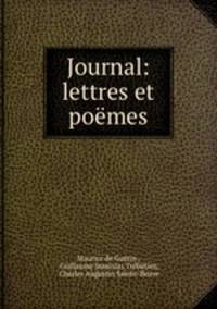 Journal: lettres et poemes