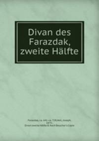 Divan des Farazdak, zweite Halfte