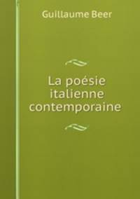 La poesie italienne contemporaine .