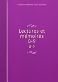 Lectures et mmoires. 8-9