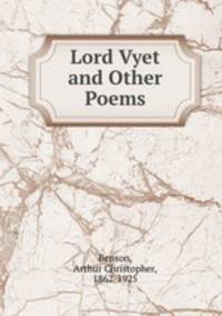 Lord Vyet and Other Poems