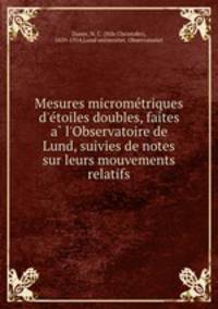Mesures microme?triques d