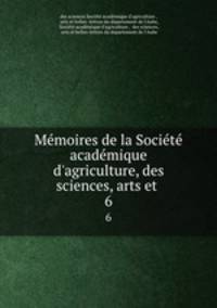 Memoires de la Societe academique d