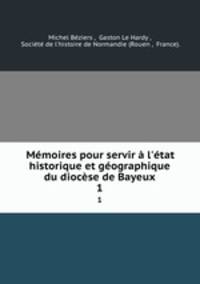 Memoires pour servir a l