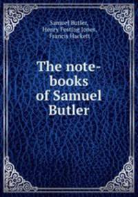 The note-books of Samuel Butler
