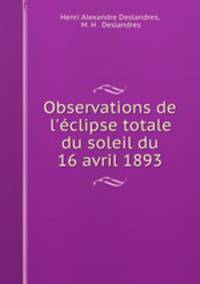 Observations de l