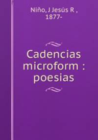 Cadencias microform : poesias