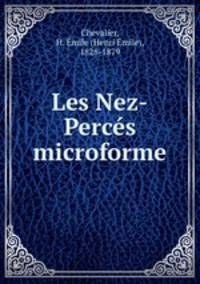 Les Nez-Perces microforme