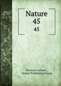 Nature. 45